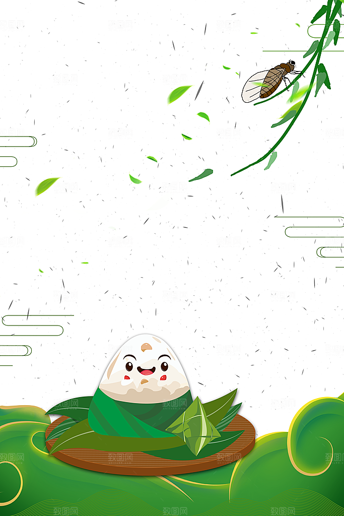 端午节节日创意背景