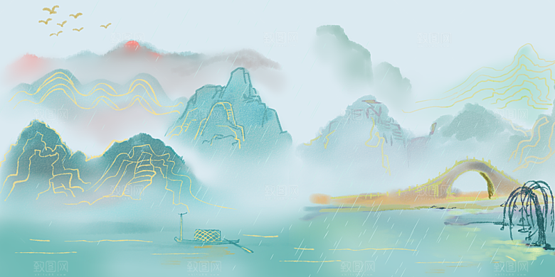 节日端午节创意背景