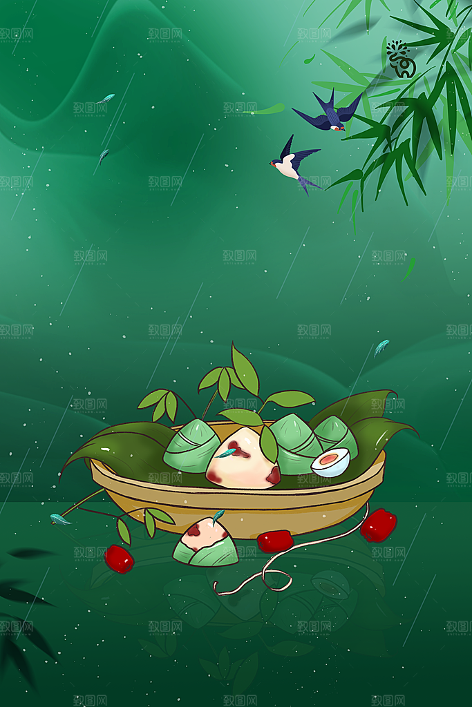 节日端午节创意背景