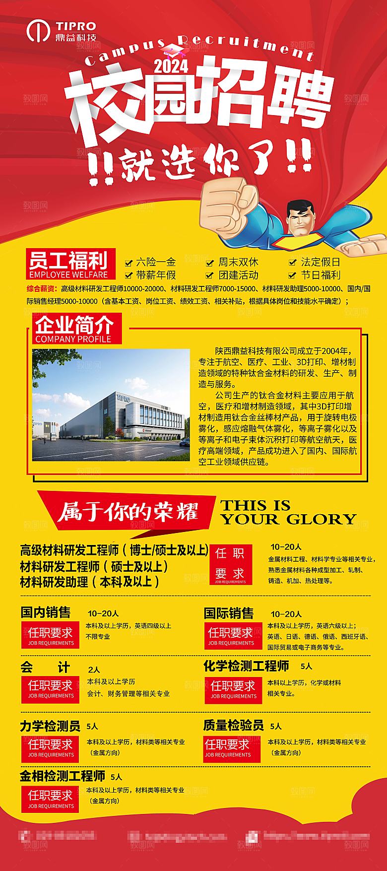 校园招聘易拉宝设计