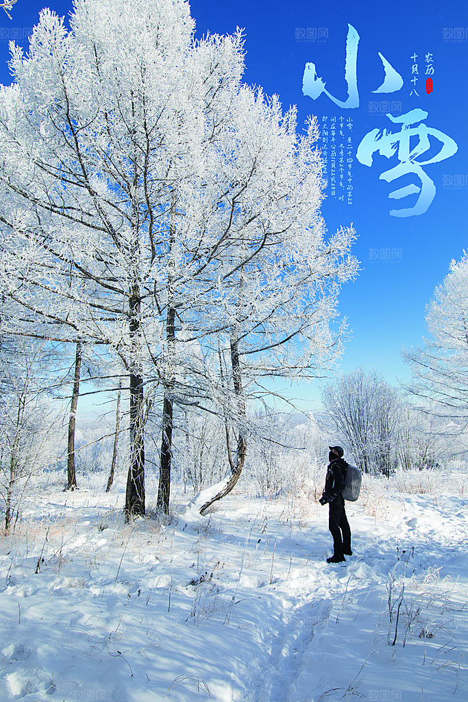 传统二十四节气小雪