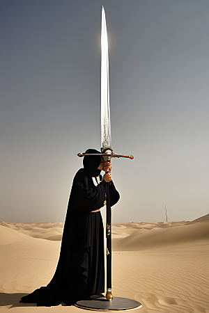奇幻中东武士图片