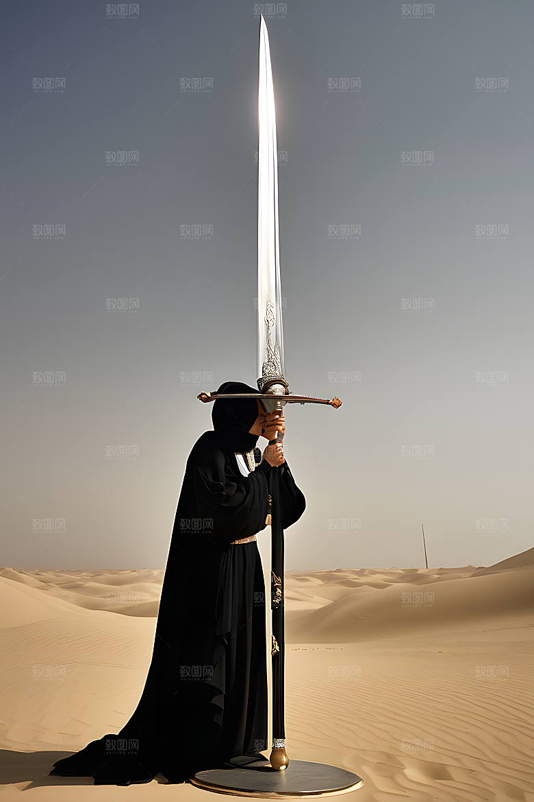 奇幻中东武士图片