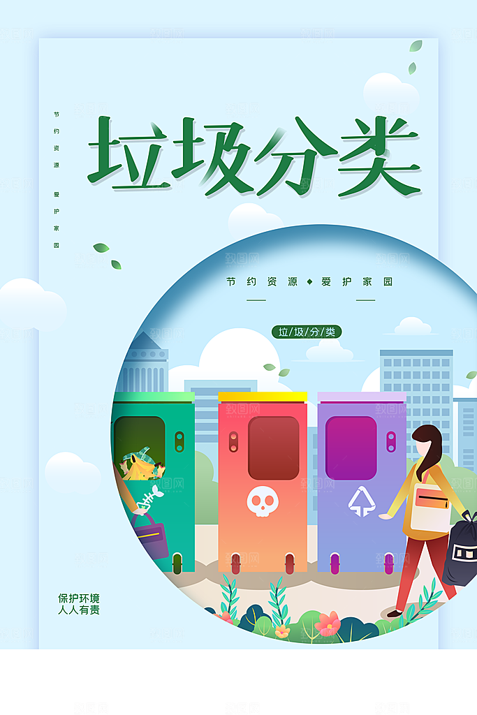 垃圾分类保护环境
