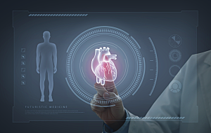 未来智能科技医学医疗生物宣传展板