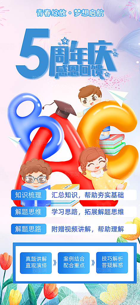 兴趣考试培训招生优惠活动海报
