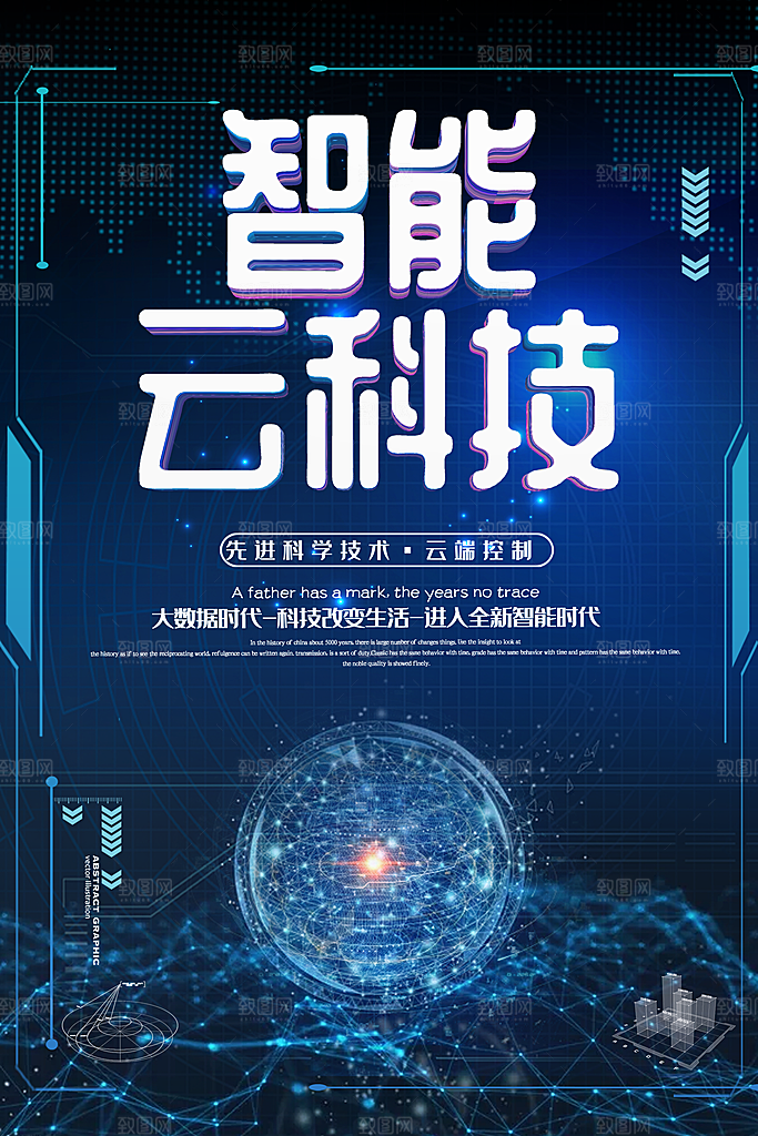 智能云科技宣传海报