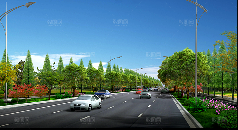 房地产城市绿化景观设计
