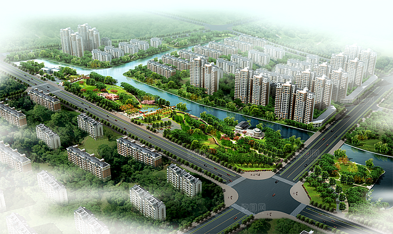 房地产城市绿化景观设计