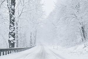 高清冬季冬天雪景自然风景JPG图片