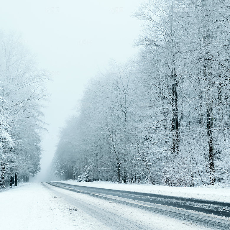 高清冬季冬天雪景自然风景JPG图片