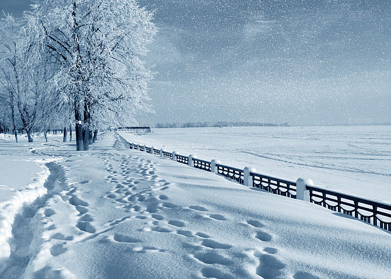 高清冬季冬天雪景自然风景JPG