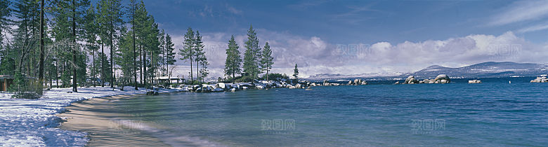 高清冬季冬天雪景自然风景JPG