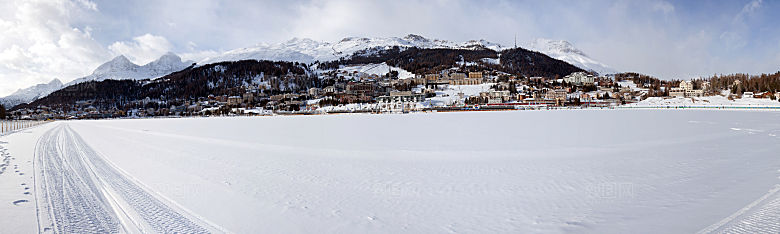 高清冬季冬天雪景自然风景JPG图片