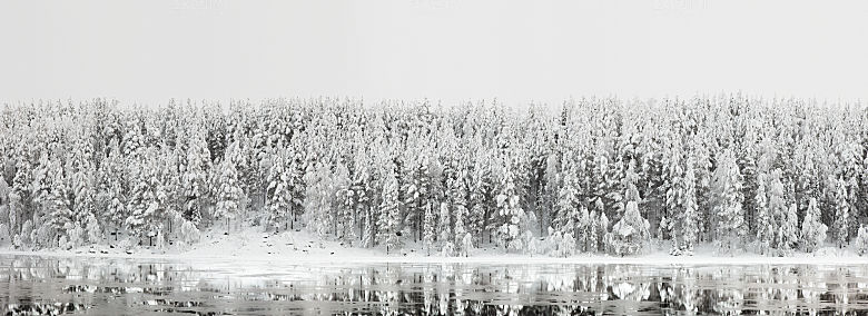 高清冬季冬天雪景自然风景JPG图片