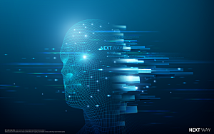 高科技可视化科幻3D科技海报