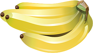香蕉水果素材设计