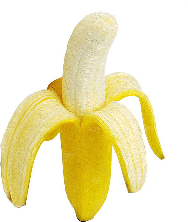 香蕉水果素材元素设计