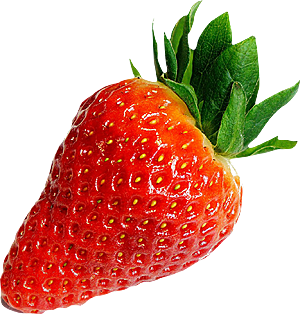 草莓水果素材设计