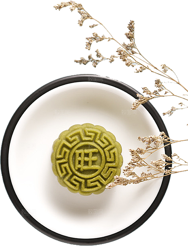 中秋节月饼元素素材