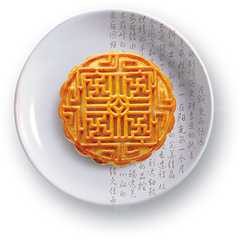 中秋节月饼元素素材设计