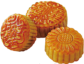 中秋节月饼元素素材