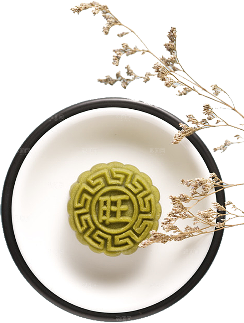 中秋节月饼元素素材设计