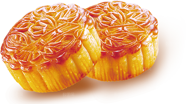 中秋节月饼元素素材