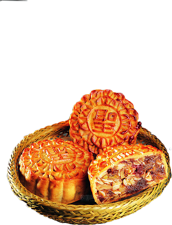 中秋节月饼元素素材设计