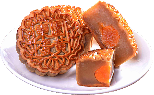 中秋节月饼元素素材