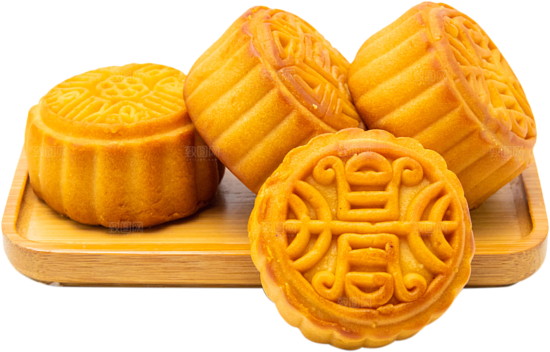 中秋节月饼元素素材设计