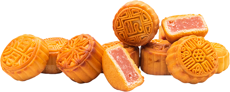 中秋节月饼元素素材设计