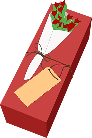 礼物盒子设计素材元素