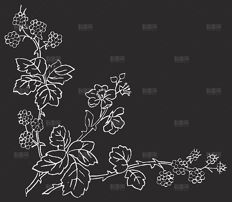 矢量鲜花花朵花卉创意底纹素材
