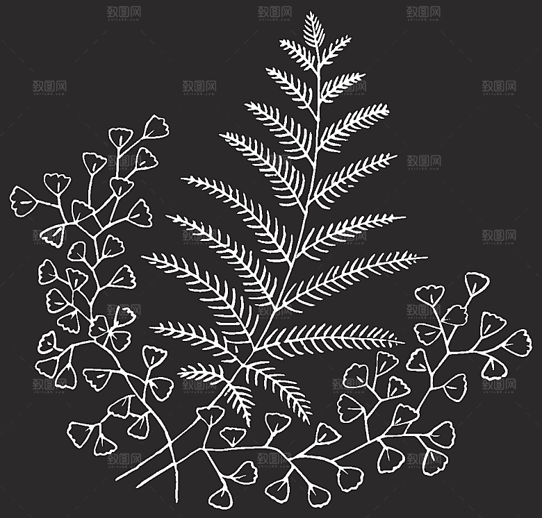手绘鲜花花朵素材元素