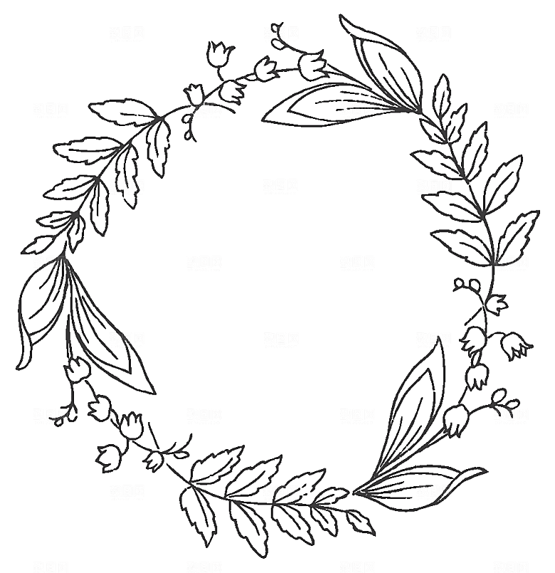 手绘鲜花花朵素材元素
