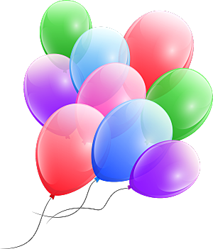 气球氢气球素材元素