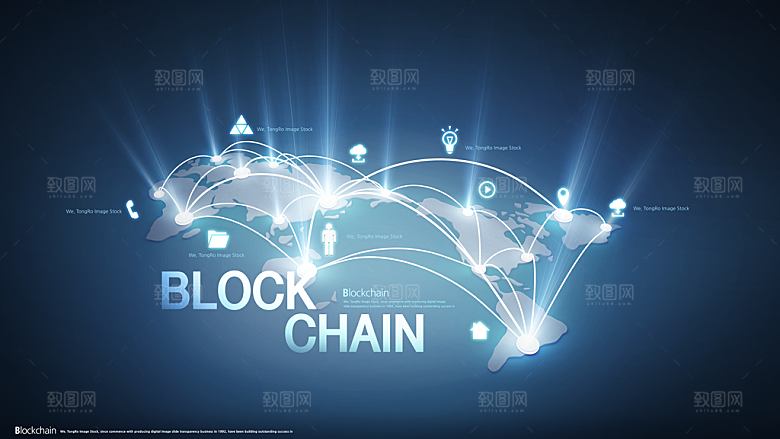 高科技可视化科幻3D科技海报
