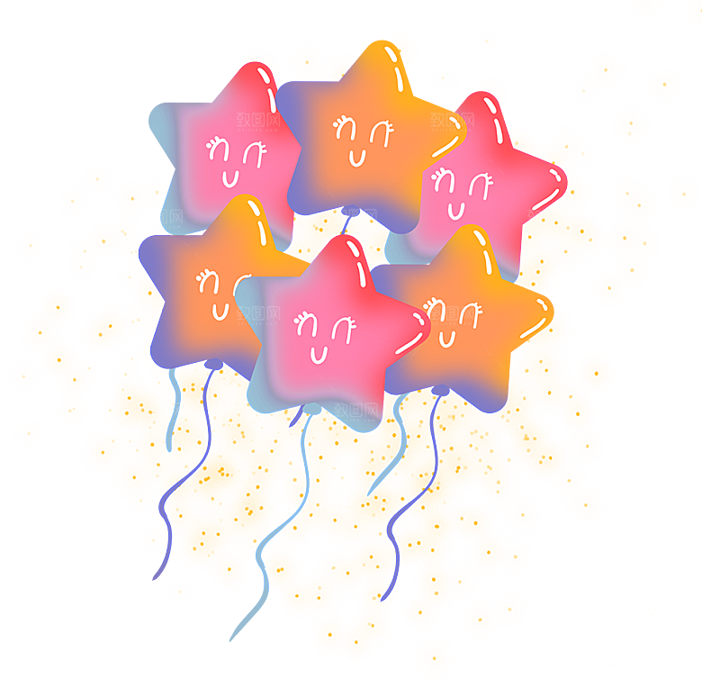 气球热气球设计素材元素