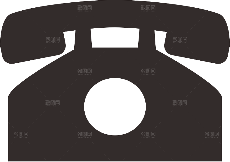 电话图标素材元素设计