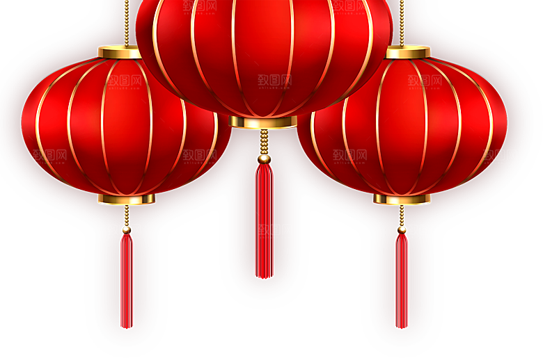 灯笼设计素材免抠元素