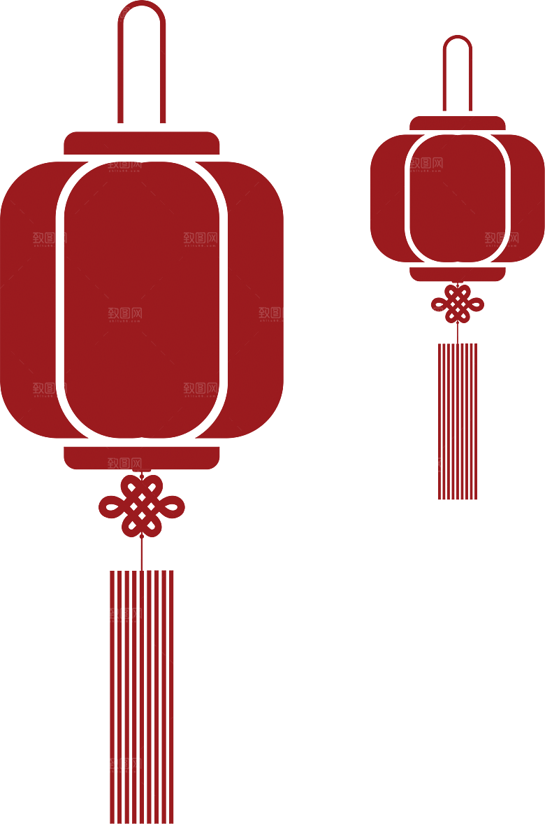 灯笼设计素材免抠