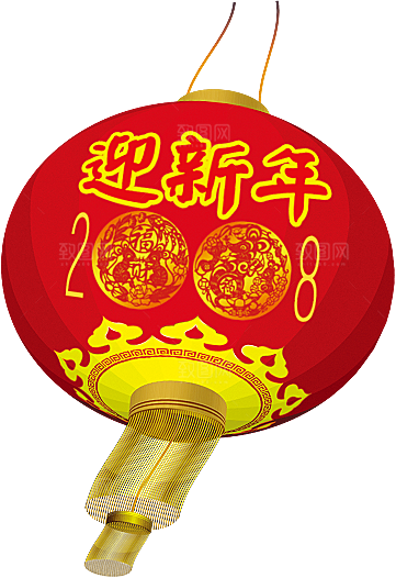 灯笼设计素材免抠元素