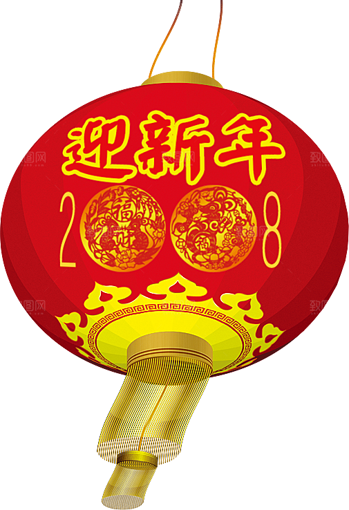 灯笼设计素材免抠元素