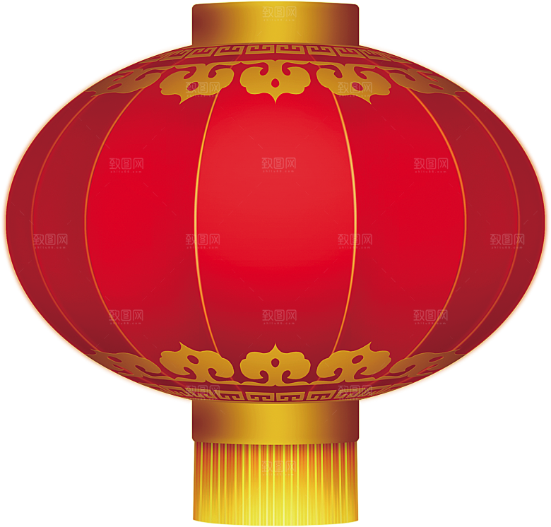 灯笼设计素材免抠元素