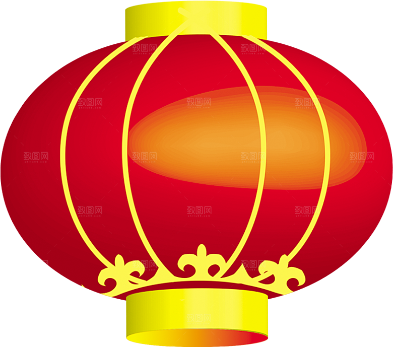 灯笼设计素材免抠元素