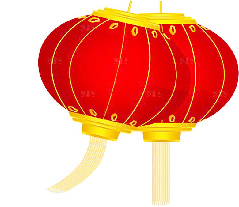 灯笼设计素材免抠