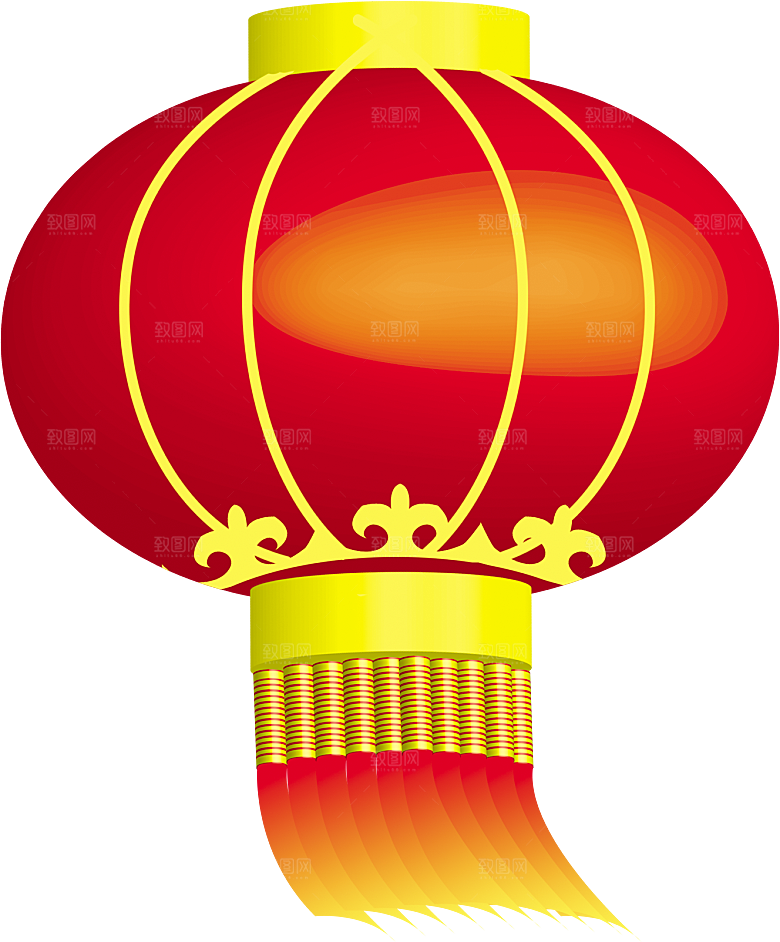 灯笼设计素材免抠元素
