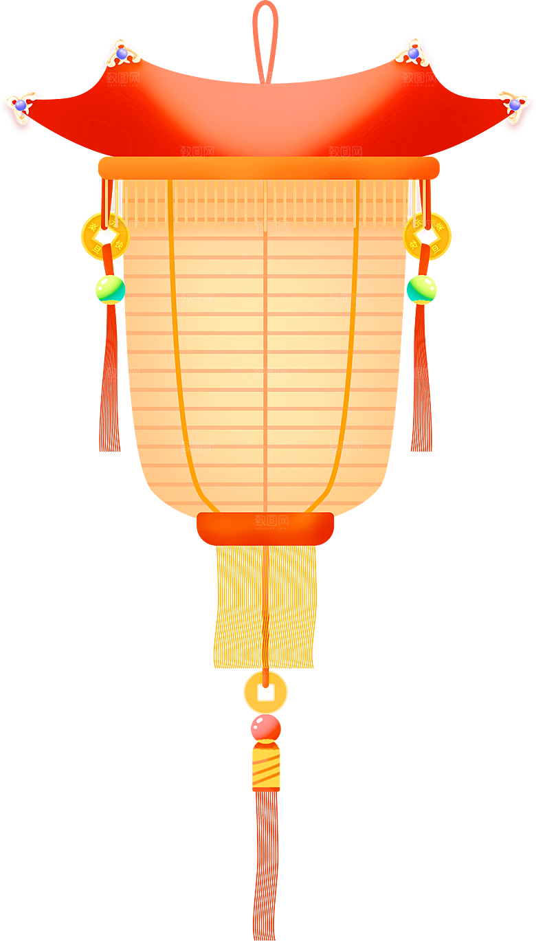 灯笼设计素材免抠