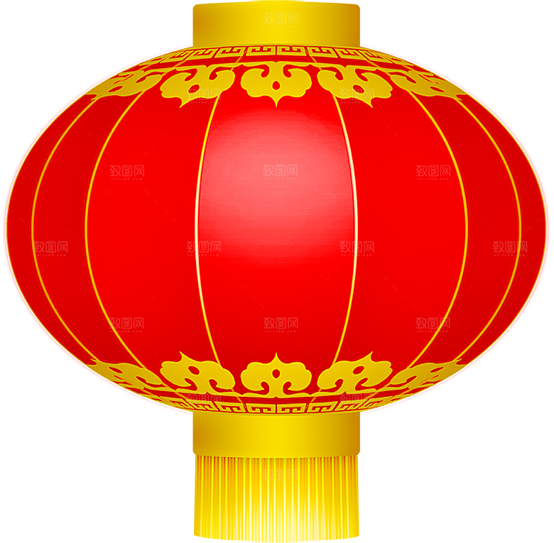 灯笼设计素材免抠元素